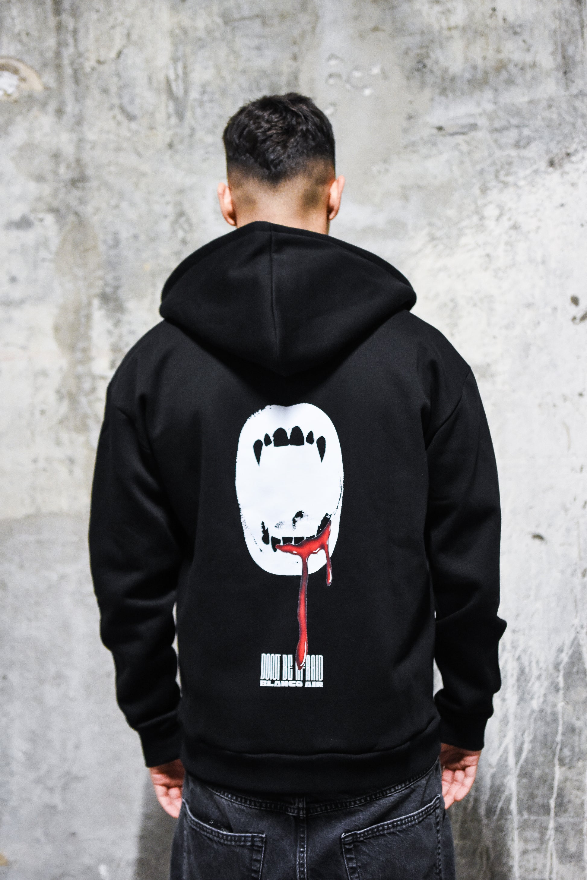 Hanorac Negru BlancoAir Bite