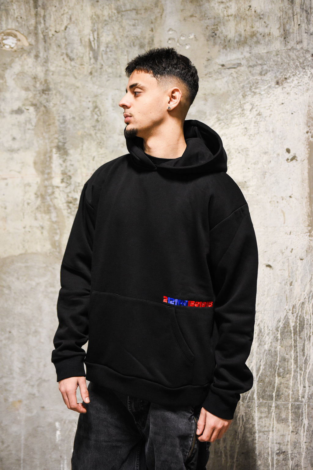 Hanorac Negru BlancoAir I.D.