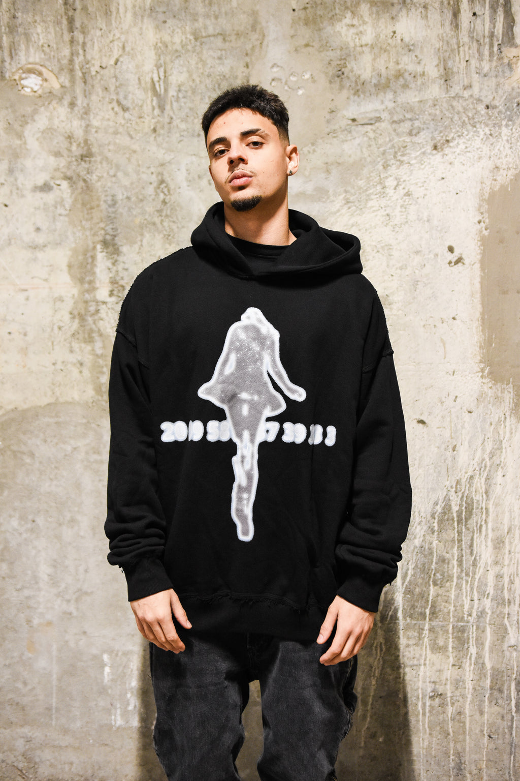 Hanorac Negru Unpledged Woman