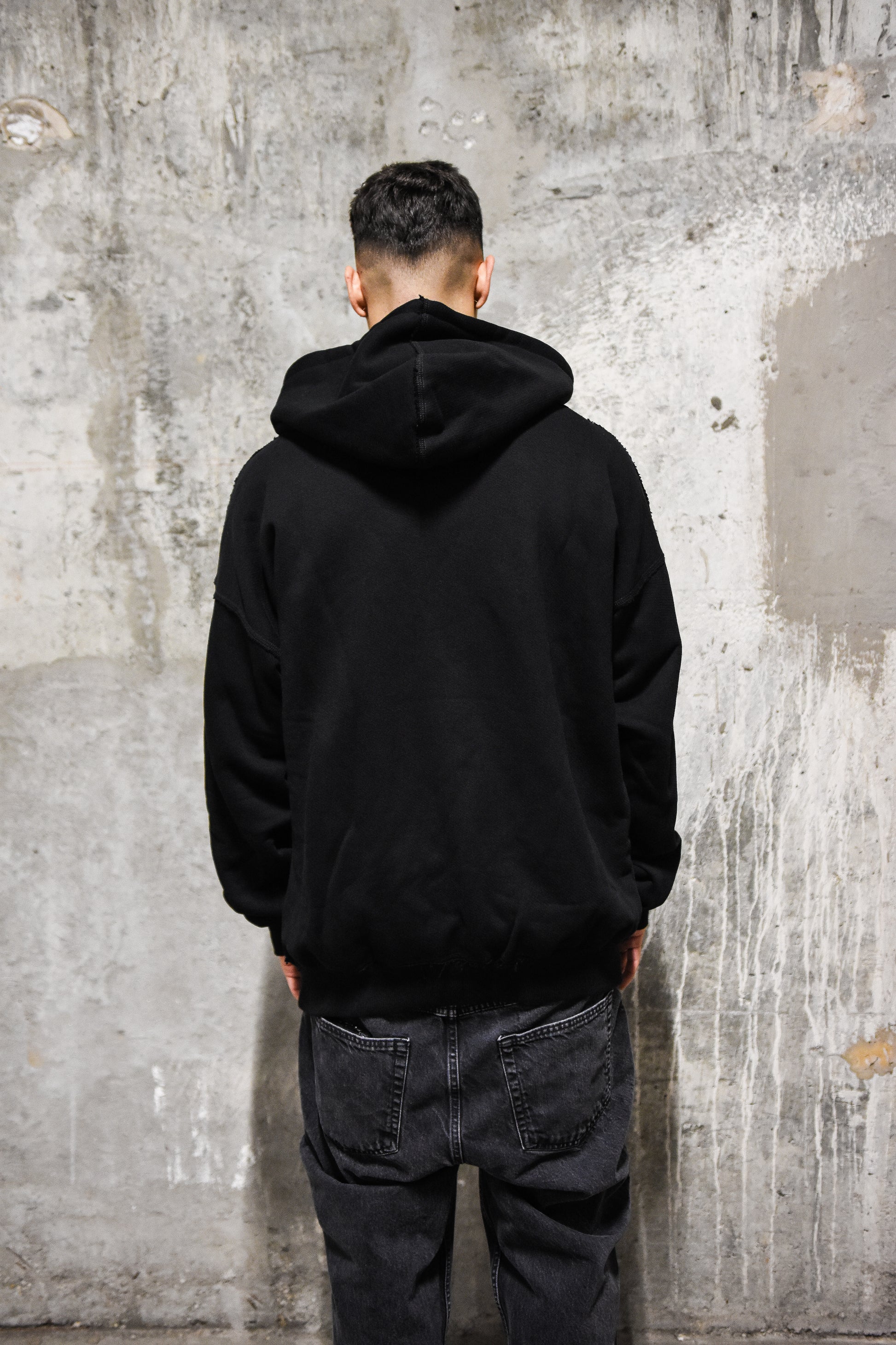 Hanorac Negru Unpledged Woman