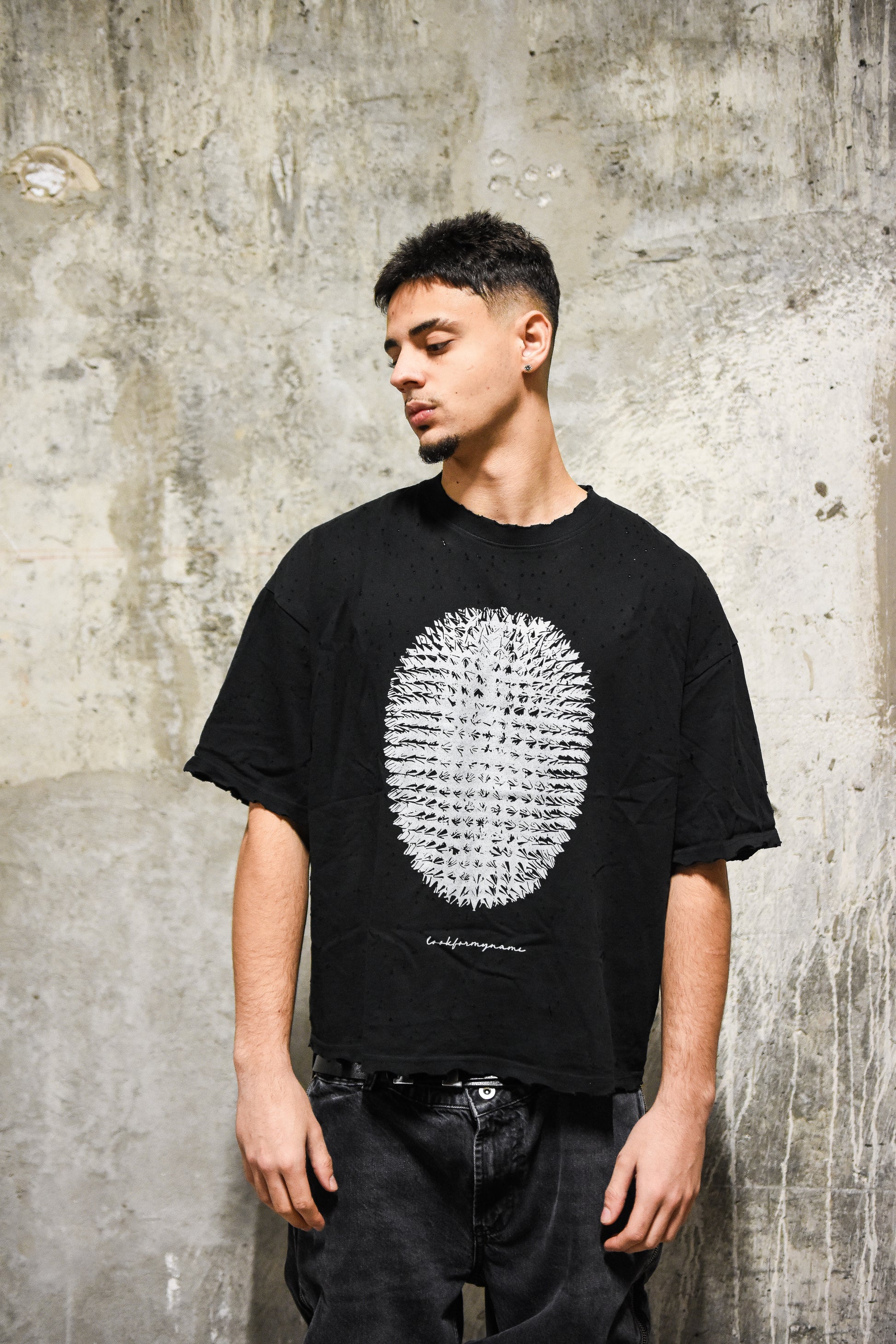 Tricou Negru LFMN Mask