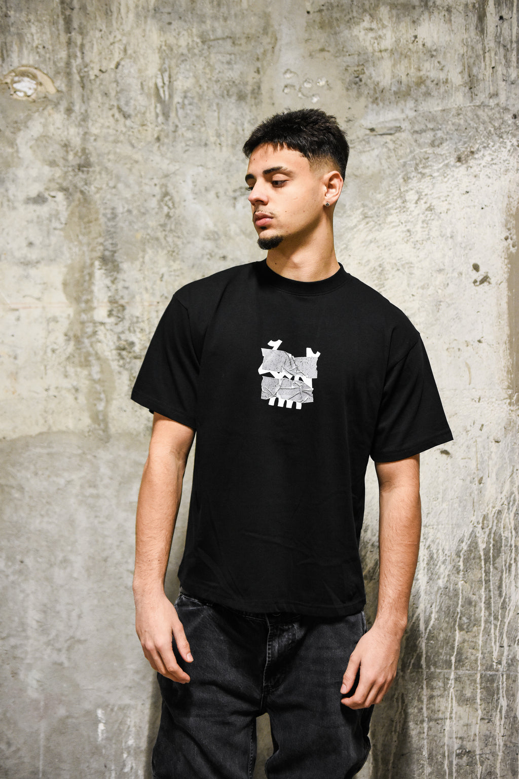 Tricou Negru LFMN Duct Tape